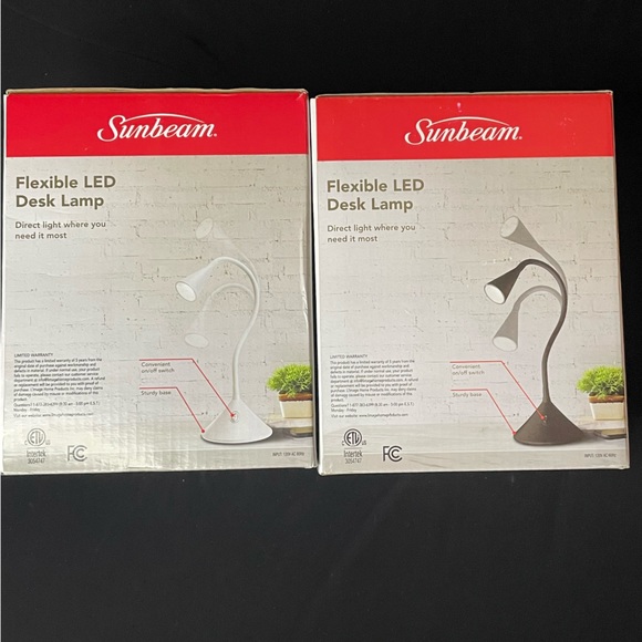 Task Lamp (set of 2) new in box - Picture 5 of 6